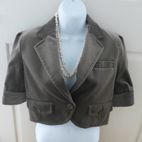 Theory Jackets & Blazers - Theory Vintage Soft Grey Women's Jacket